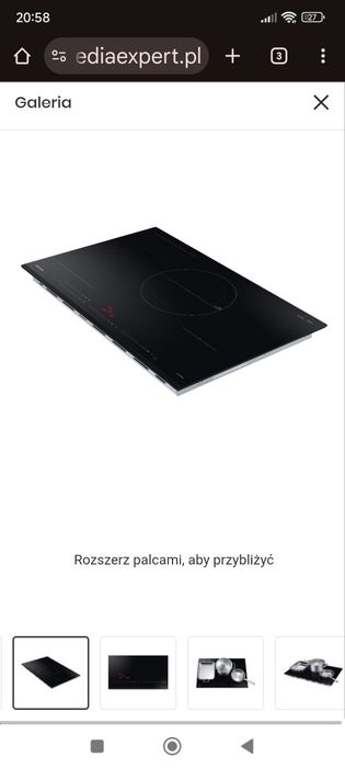 Witam sprzedam płytę indukcyjną Samsung