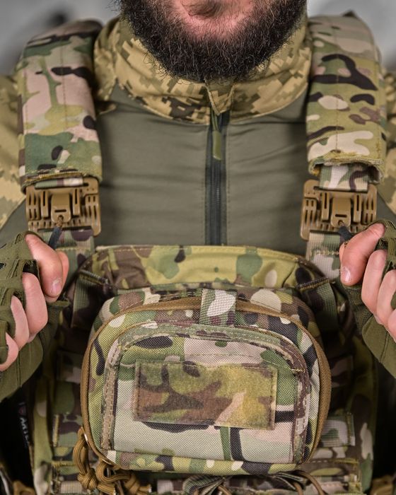 Оригінал плитоноска ARTEX мультикам з підсумками, плитоноска мультикам