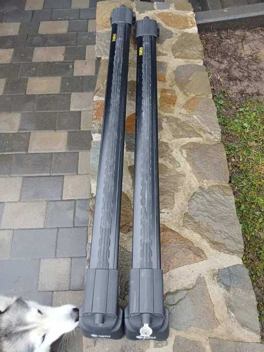 Рейлінги, багажник, поперечини Turtle Air 2, класичні рейлінги