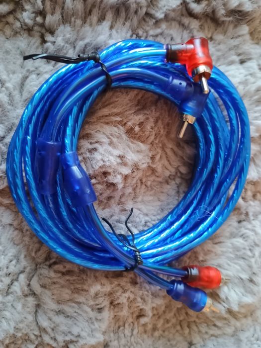 Kabel 2x RCA (cinch) 4m do subwoofera