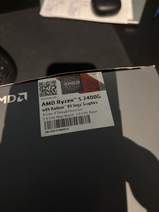 AMD Ryzen 5 2400g z chłodzeniem