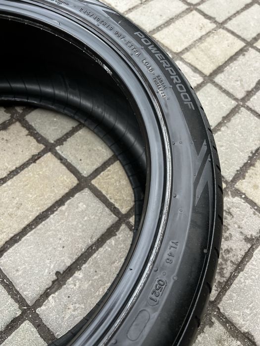 Шини 245/40/19 21 рік‼️бу літо‼️Nokian Комплект; Резина R19 склад