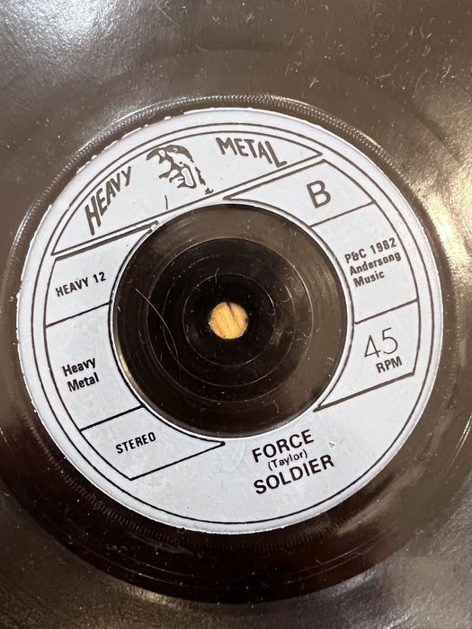 Soldier – Sheralee / Force (7" Vinil, 1982) NWOBHM Raro