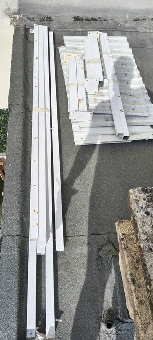 Chapa Canelada de privacidade para muro