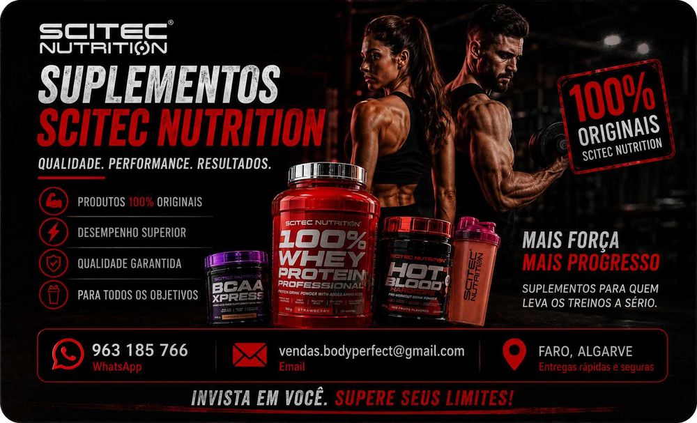 Suplementação Desportiva Scitec Faro
