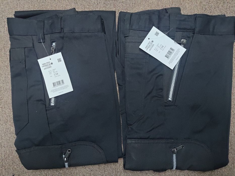 58 Dwupak  spodni roboczych Fristads Luxe pas 104-110cm serwis BHP