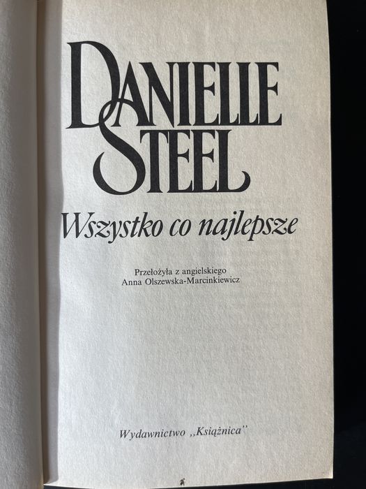 Danielle Steel Wszystko co najlepsze