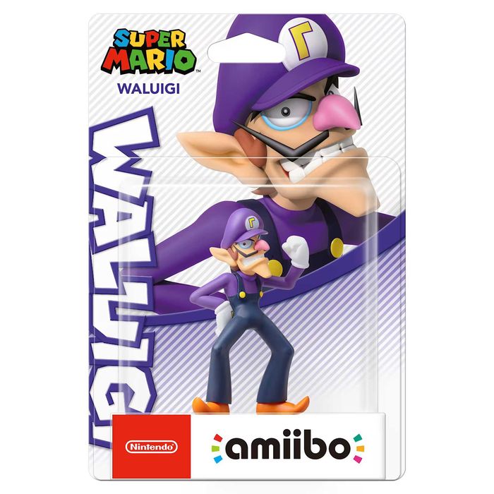 Amiibo Waluigi (Coleção Super Mario)