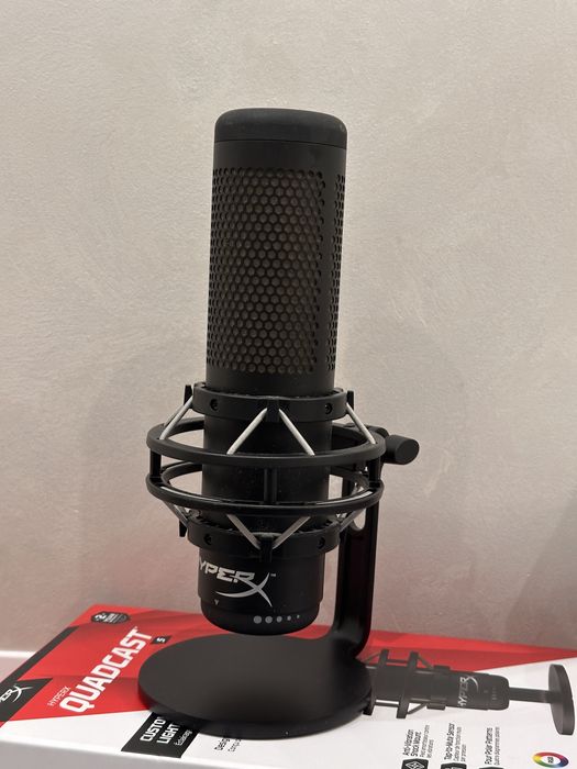 Мікрофон HyperX QuadCast S Black