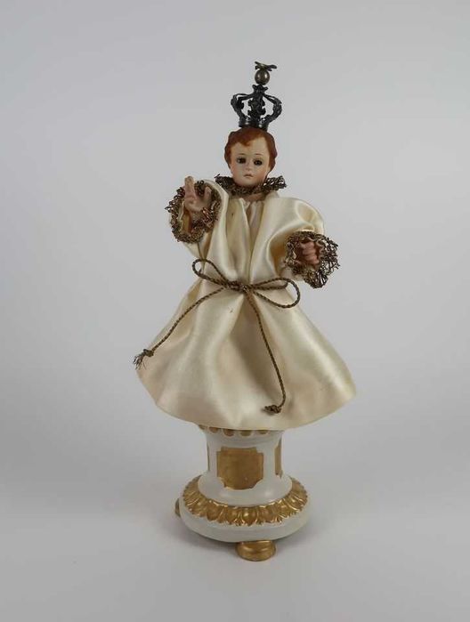 Menino Jesus com Coroa Prata Divino Espirito Santo