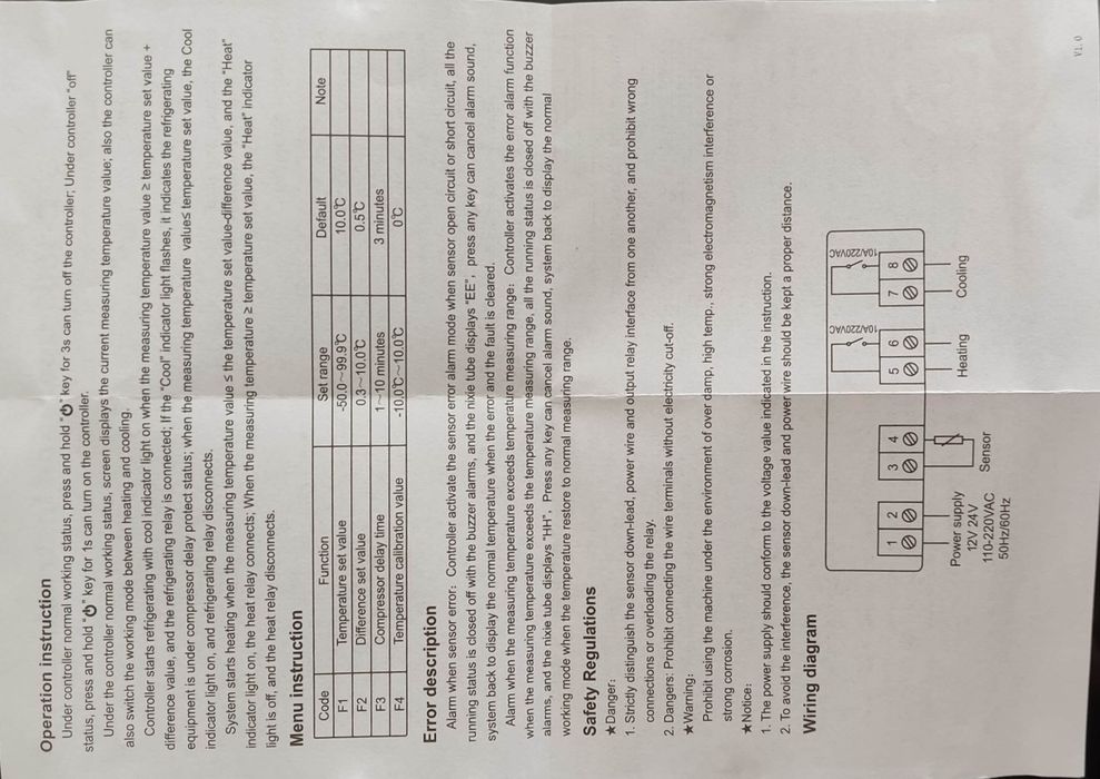 Controlador de temperatura STC 1000