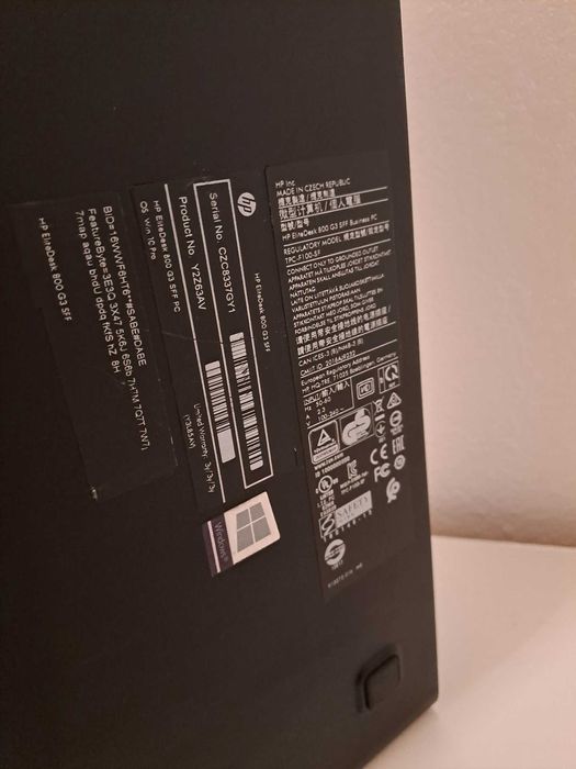 PC Desktop HP ProDesk 600 G3 i5-7500 Windows 11