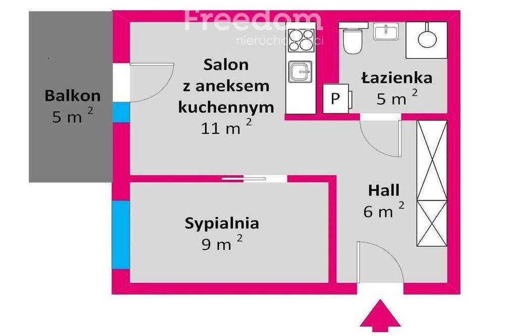 Mieszkanie na sprzedaż centrum Rzeszów - Widok 3