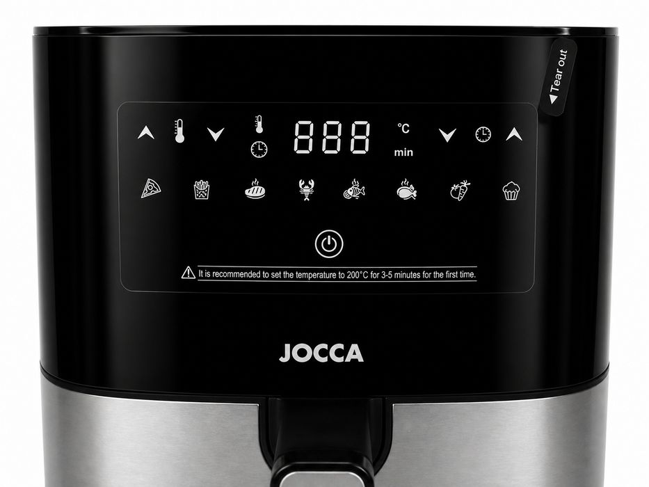 Air Fryer Jocca 5L Digital – Bom Estado