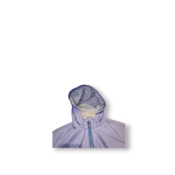 Parka Corta-Vento Infantil ZARA – Lilás • Tamanho 8 Anos