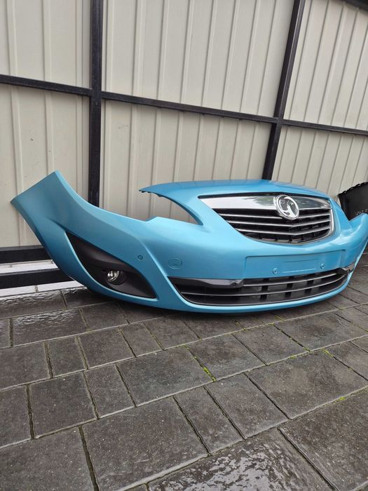 Zderzak przód przedni OPEL MERIVA B rok 10 kod lak Z21Z pdcx4