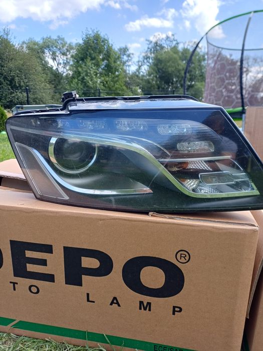 Lampy  Audi Q5 2010 Bixenon 8r 08-12r