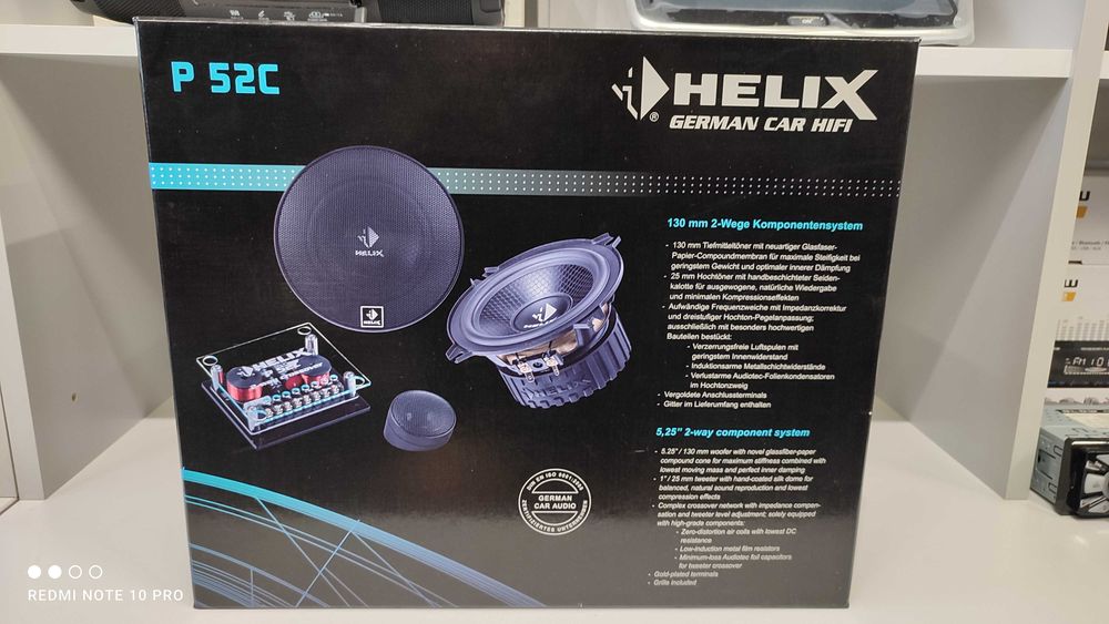 Głośniki Helix P52C 130mm EM-AUDIO Tomaszów Lub , RATY 0% Wysyłka gratis! Dealer CAR AUDIO , Ostatnie !