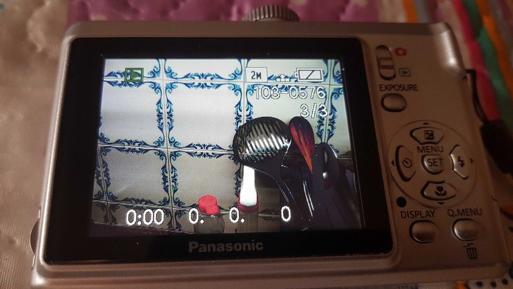 Vendo máquina de fotografia Panasonic