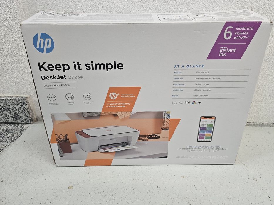Impressora HP DeskJet 2723e All-in-One Printer