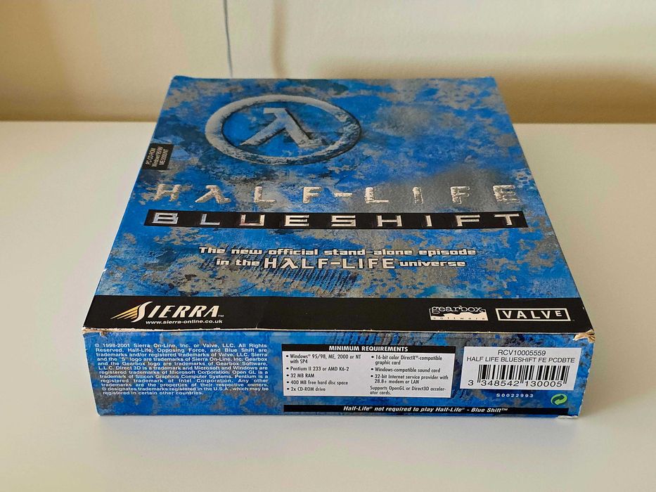 Half Life Blueshift - Big Box ENG edycja kolekcjonerska PC