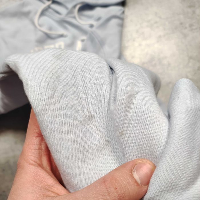 MĘSKA Bluza z Kapturem PREMIUM Błękitna Duże Logo Under Armour Active
