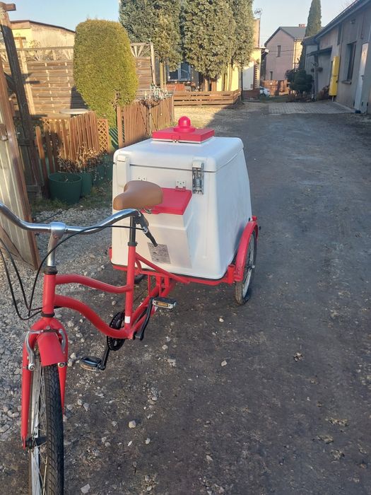 Riksza na lody  rower