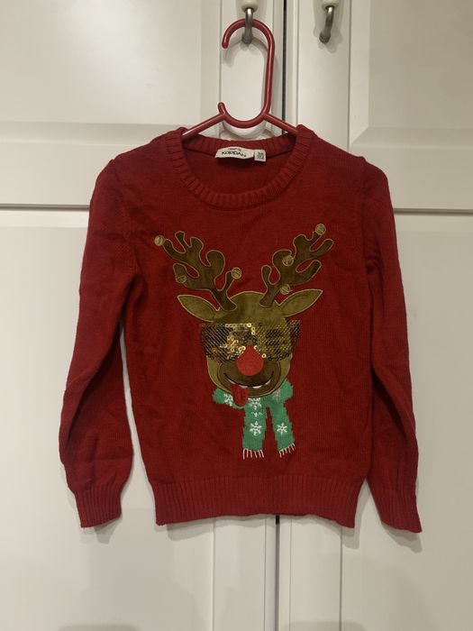 Sweter sweterek świąteczny KappAhl r. 98/104