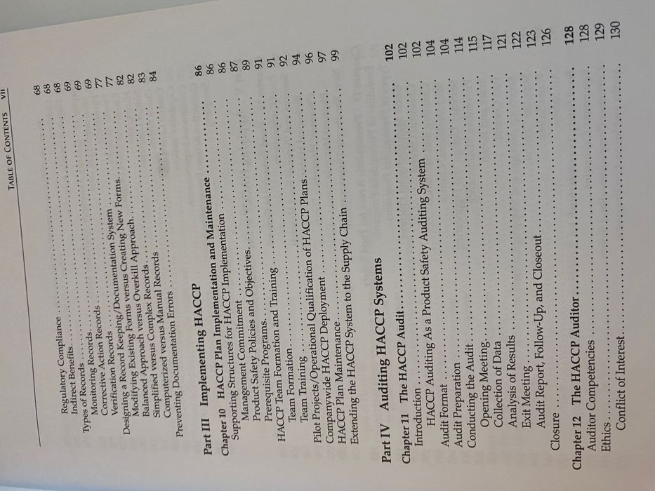 Livro técnico área alimentar auditor HACCP