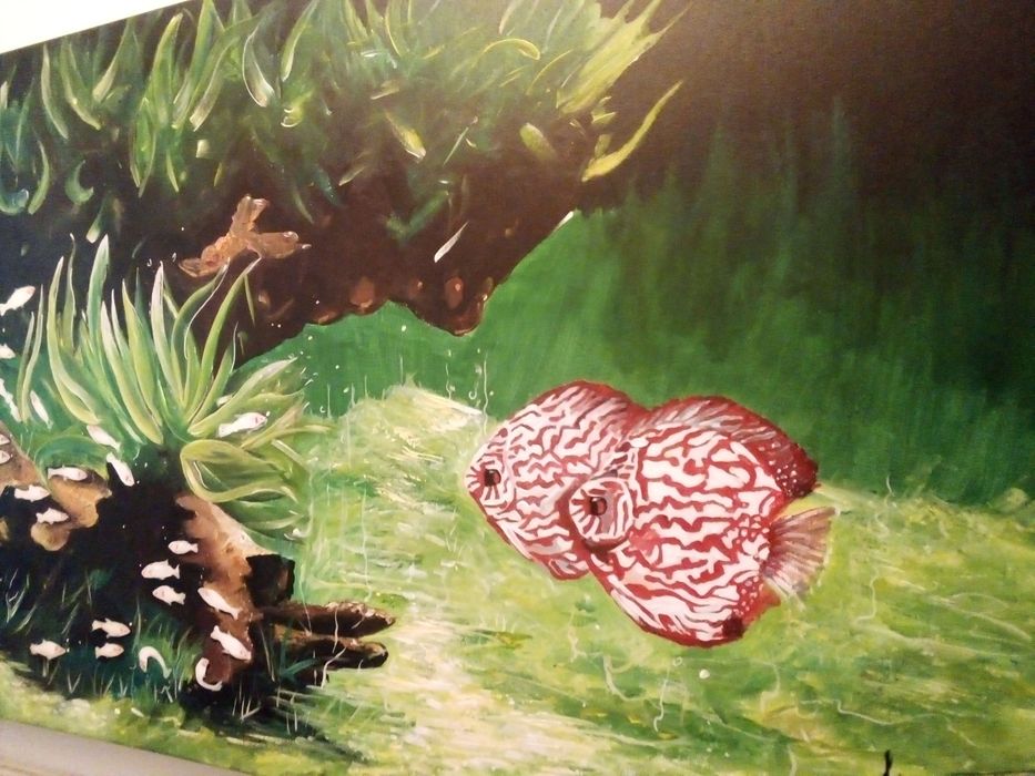 Quadro em tela 100*50 Novo