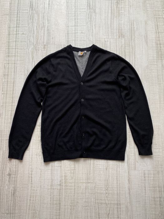 Чоловічий шерстяний кардиган Carhartt camo cardigan M