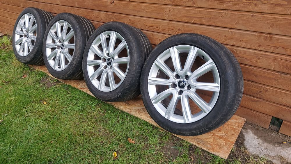 Alufelgi  z oponami 5x112 r 18 audi a4 a6 a5