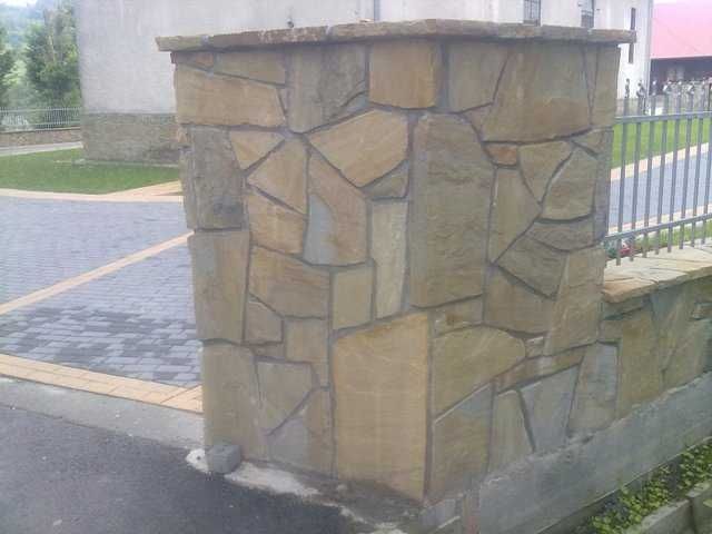 Twardy kamień naturalny na elewację, podjazd, taras, ogrodzenie