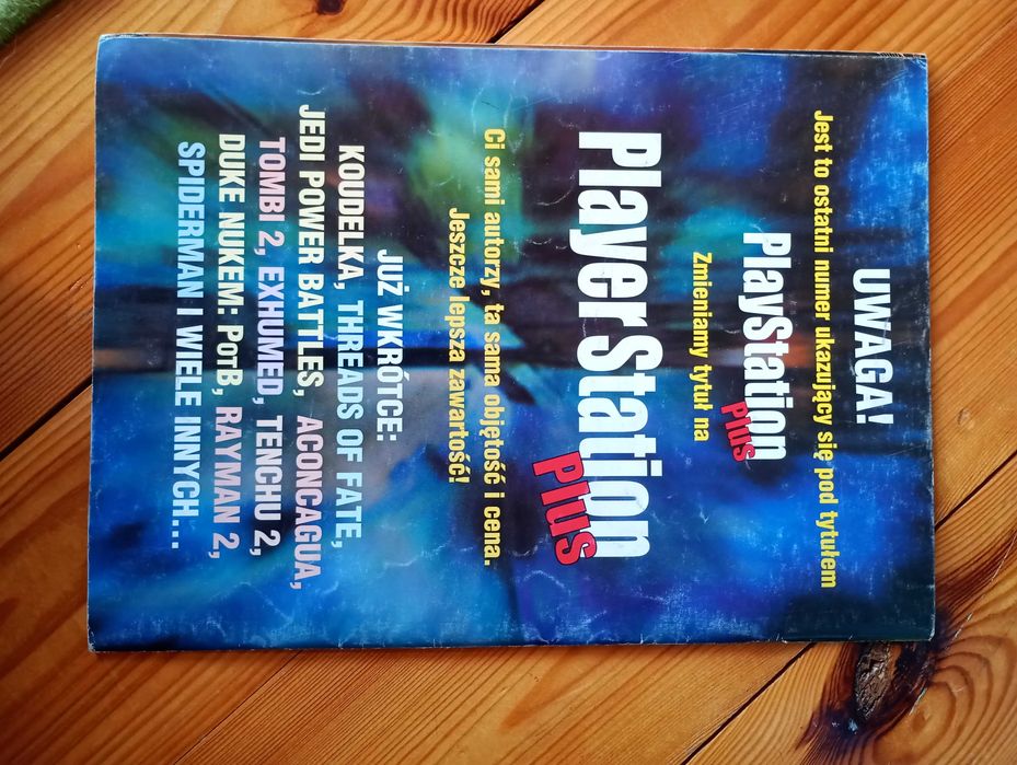 Magazyn Play Station 2000r.-3 numery
