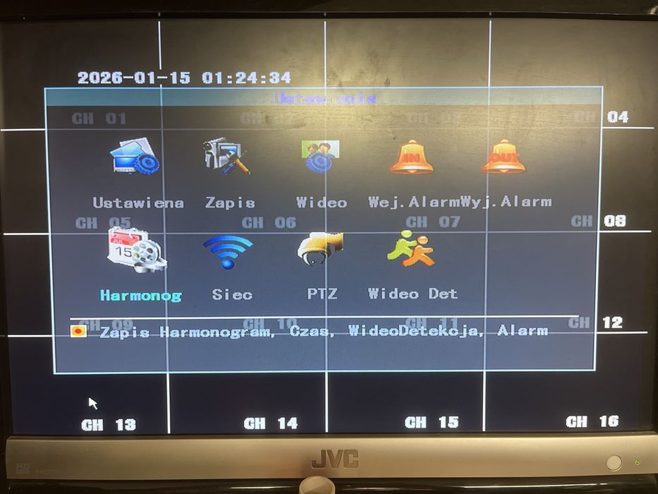 Rejestrator  VEKO VEDVR2316 16 kanałowy