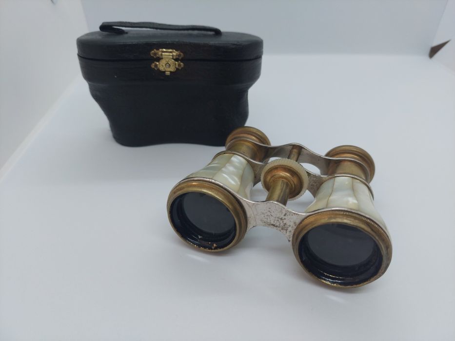 Binoculos Teatro Antigos CENTENARIOS madrepérola