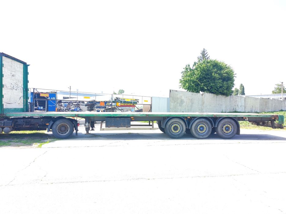 Площадка полуприцеп під солому лісовоз самоскида переобладнання