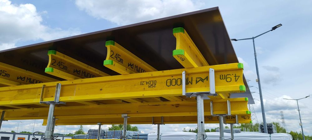 Szalunek stropowy 50m2 10kN W - Zestaw Szalunki