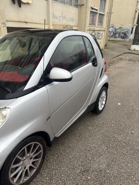 Smart fortwo coupe cinzento 2008