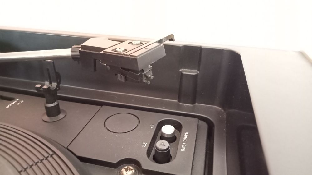 Leitor vinil e cassetes