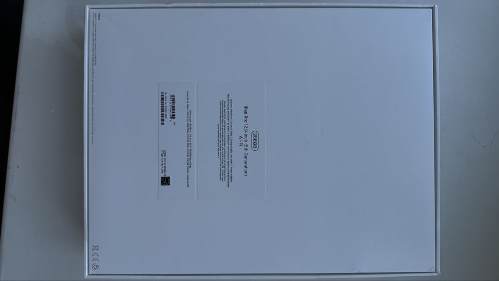iPad Pro 12.9inch (5th Generetion) 256Gb Wi-Fi