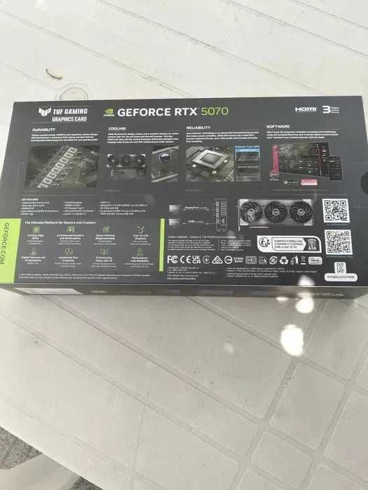 RTX 5070 12GB asus tuf gaming oc