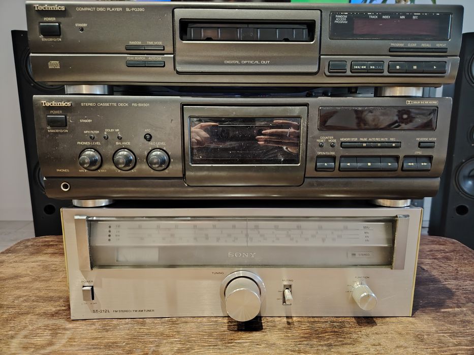 Tuner Radio Sony ST 212L Technics SL PG 390