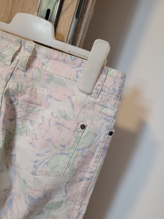 Esmara jasne eleganckie spodnie S