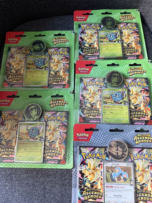 Pokemon Ascended Heroes 2-pack blister x5