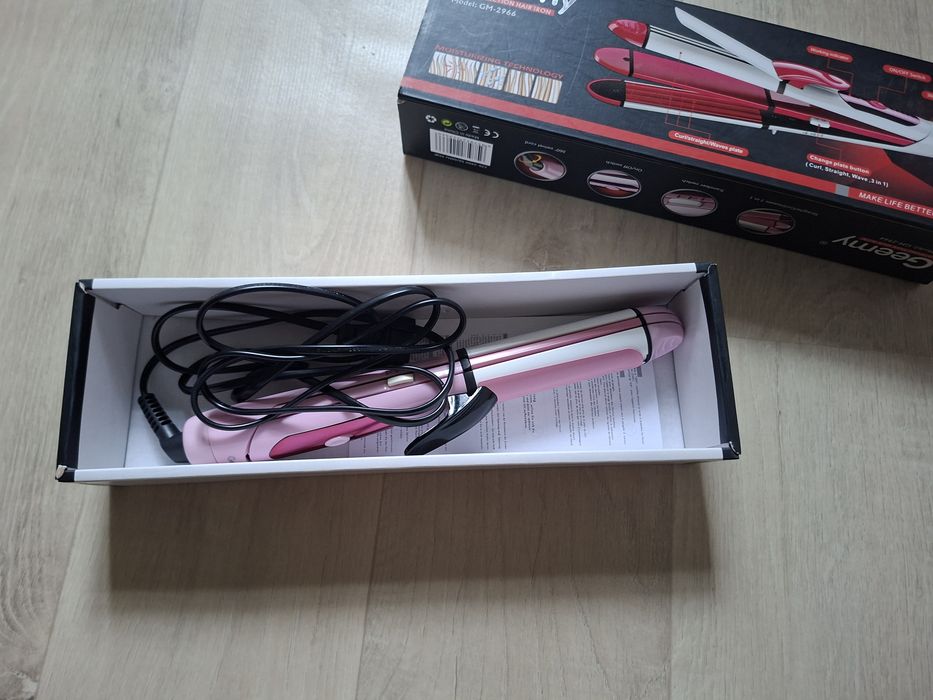 Плойка-випрямляч Geemy GM-2966 3-в-1