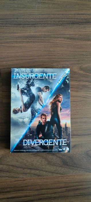 Box DVDs Divergente e Insurgente