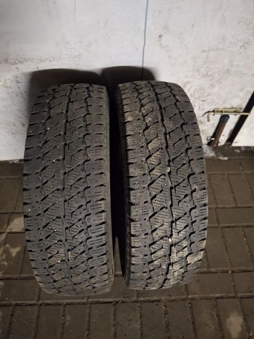 2x opony 205/75r16c continental zimowe  dot 4617