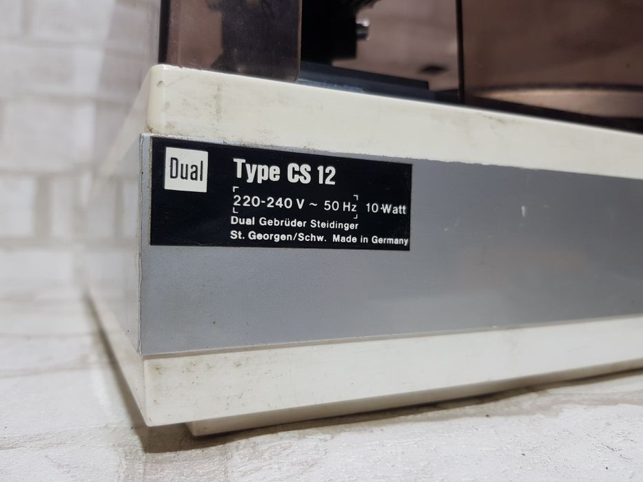Віниловий програвач DUAL CS 12,(33/45/78 об/хв) б/в з Німечч
