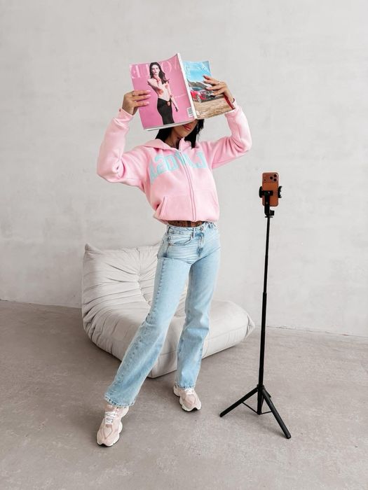 Bluza damska Iris róż O la voga M